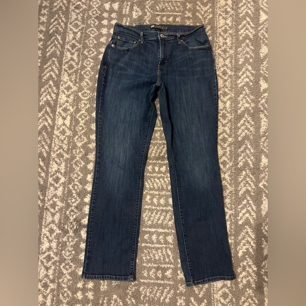 Levi’s 505 strait leg Classic Blue Women's Jeans size 10 (P223)